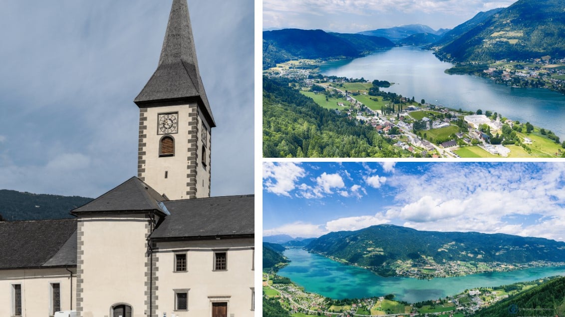 Lake Ossiach, lakeside gem in Austria