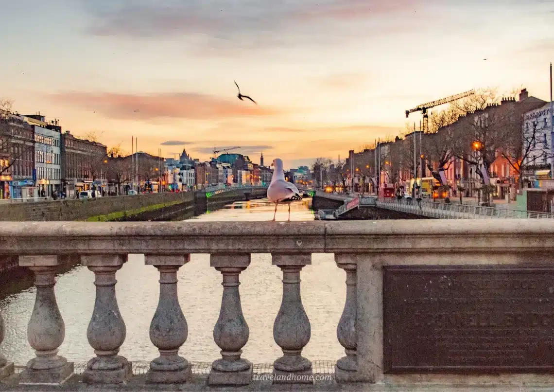 O'Connell Bridge, Dublin, travel and home