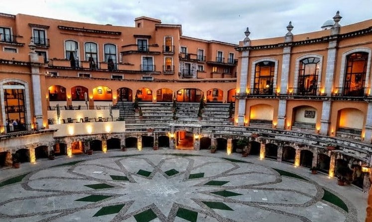 Quinta Real Zacatecas, hotel around a bullring, unique hotels in the world, Mexico