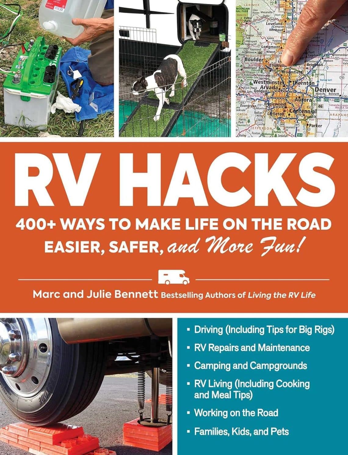 RV Hacks, how to, easier road trip, road trip hacks and tips