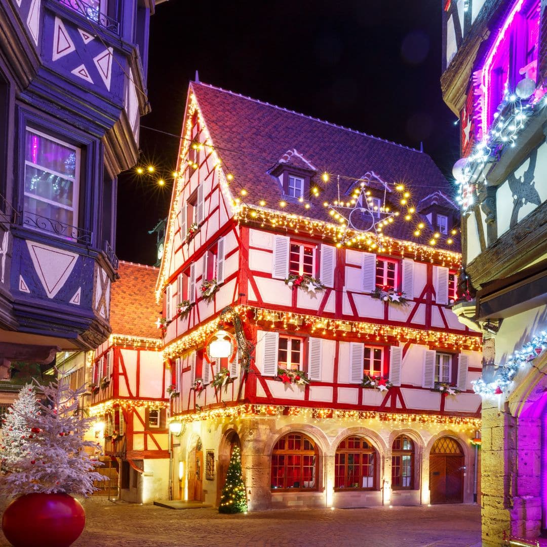 Souvenir shop in Colmar - Christmas time