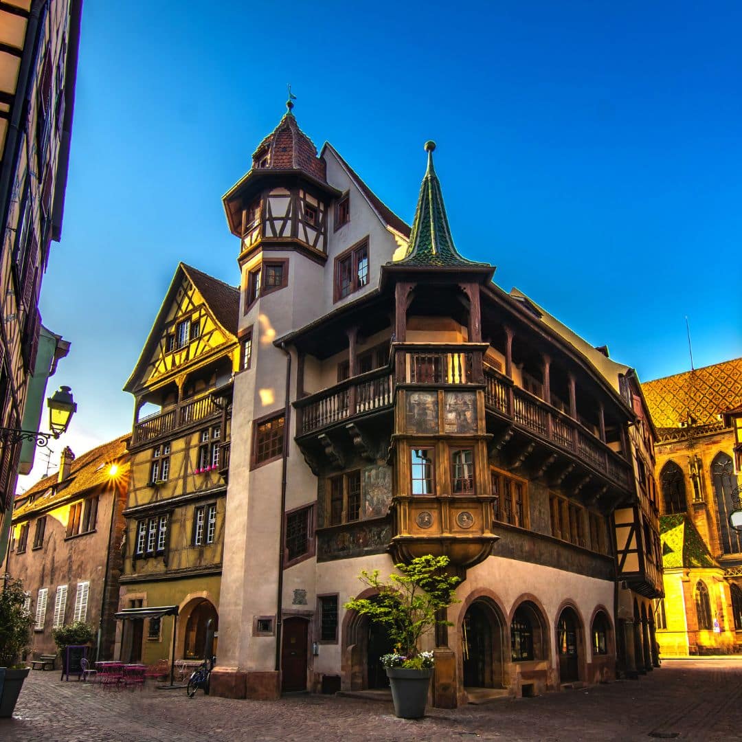 The Pfister House (Maison Pfister) is a famous 16th century historic landmark located at 11 Rue des Marchands