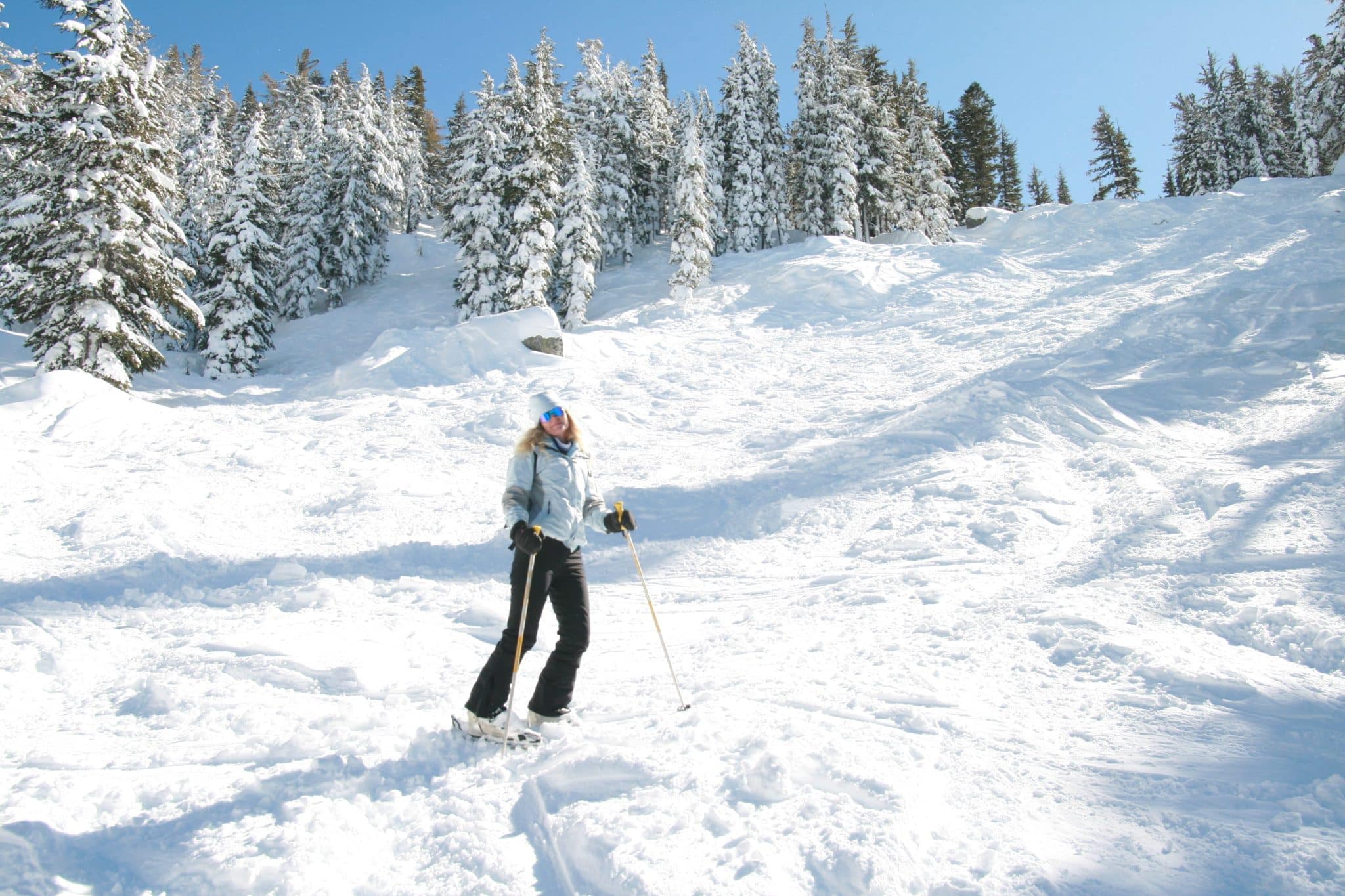 Unforgettable travel experiences, snow ski adventure, Sierra on Tahoe, California, double black diamond