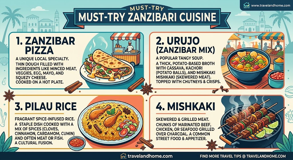 what to eat in Zanzibar