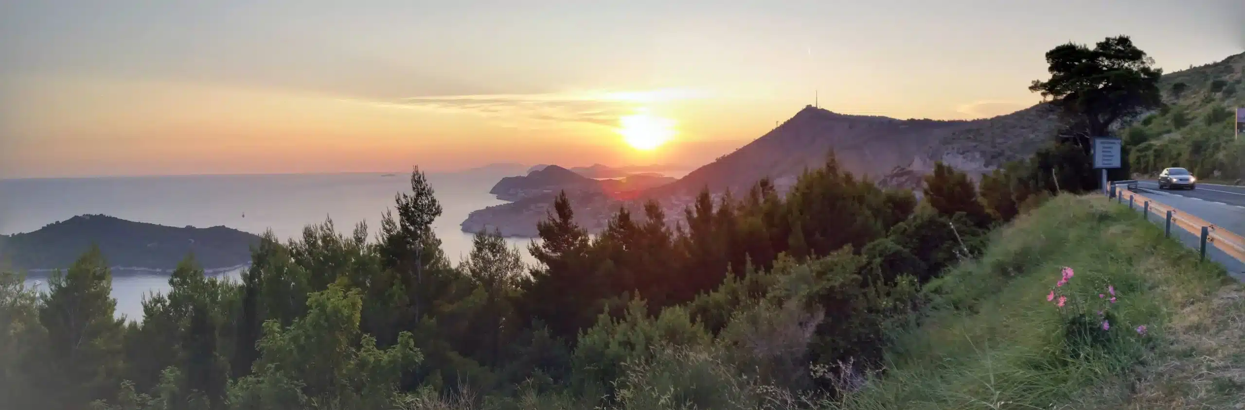 Dubrovnik sunset, photo by travel and home