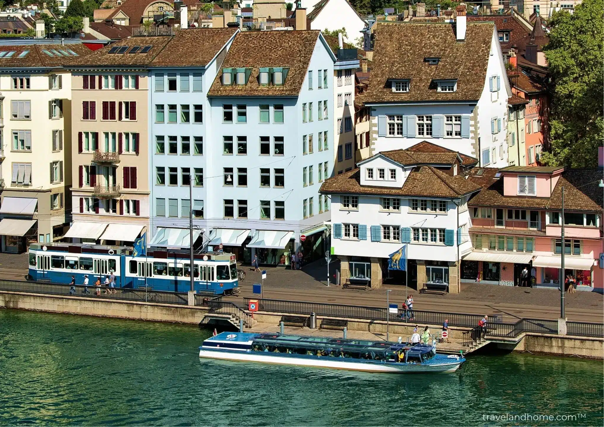 Zürich tram included with the Zürich Card