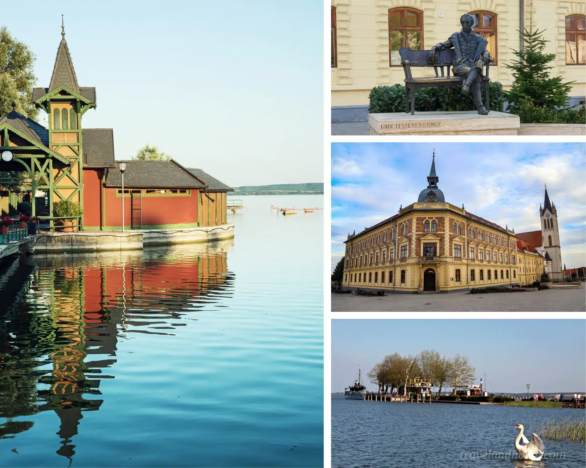 Exploring lake balaton western shore, family friendly activities in Keszthely