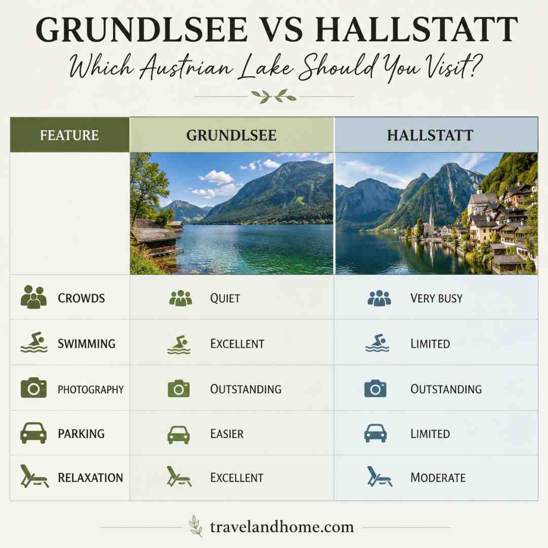 Grundlsee vs Hallstatt - which is best