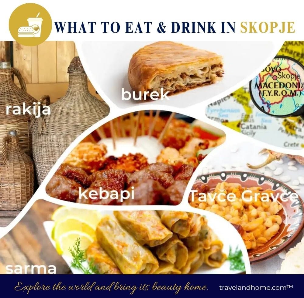 What to eat and drink in Skopje, Macedonia