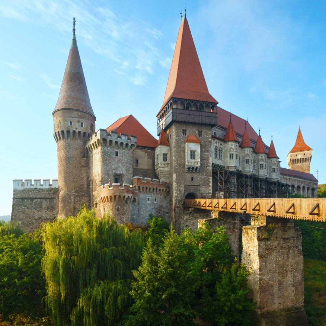 Corvin Castle in Transylvania