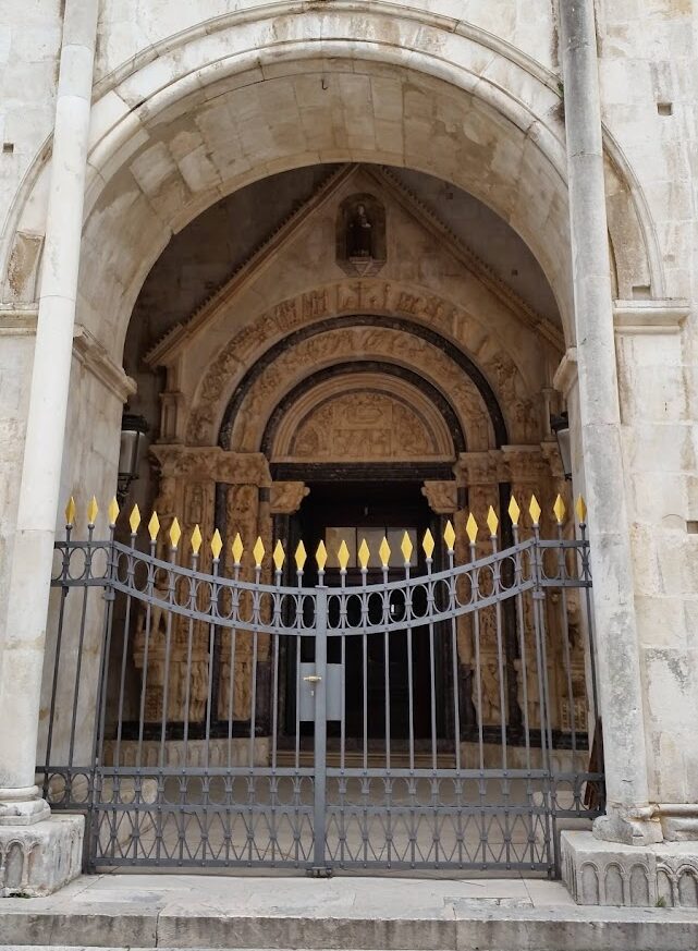 Most outstanding feature of Trogir’s Cathedral of St. Lawrence is Radovan’s Portal