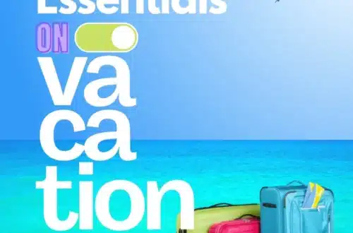 Travel essentials for every vacation, summer, winter holidays