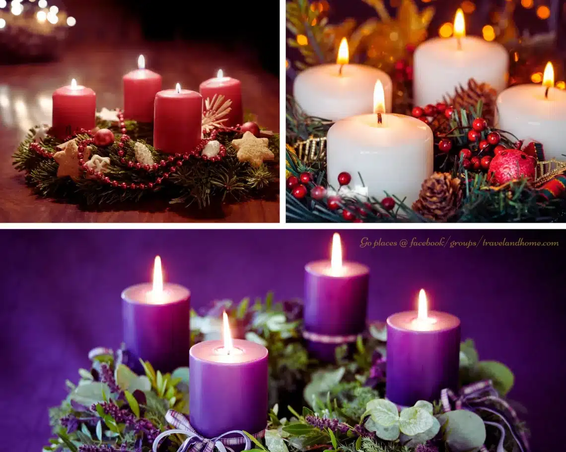 Advent Wreath, Hungarian Christmas Decorations