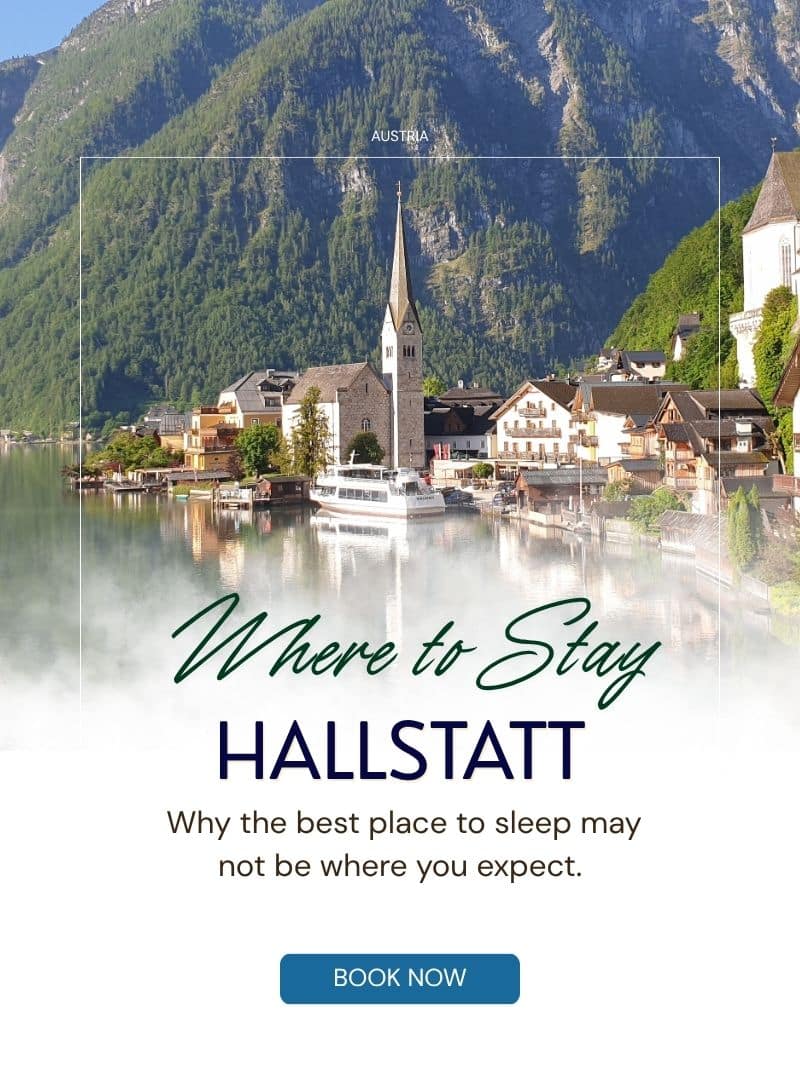 Where to stay in Hallstatt Austria - the best places - hotels and self catering
