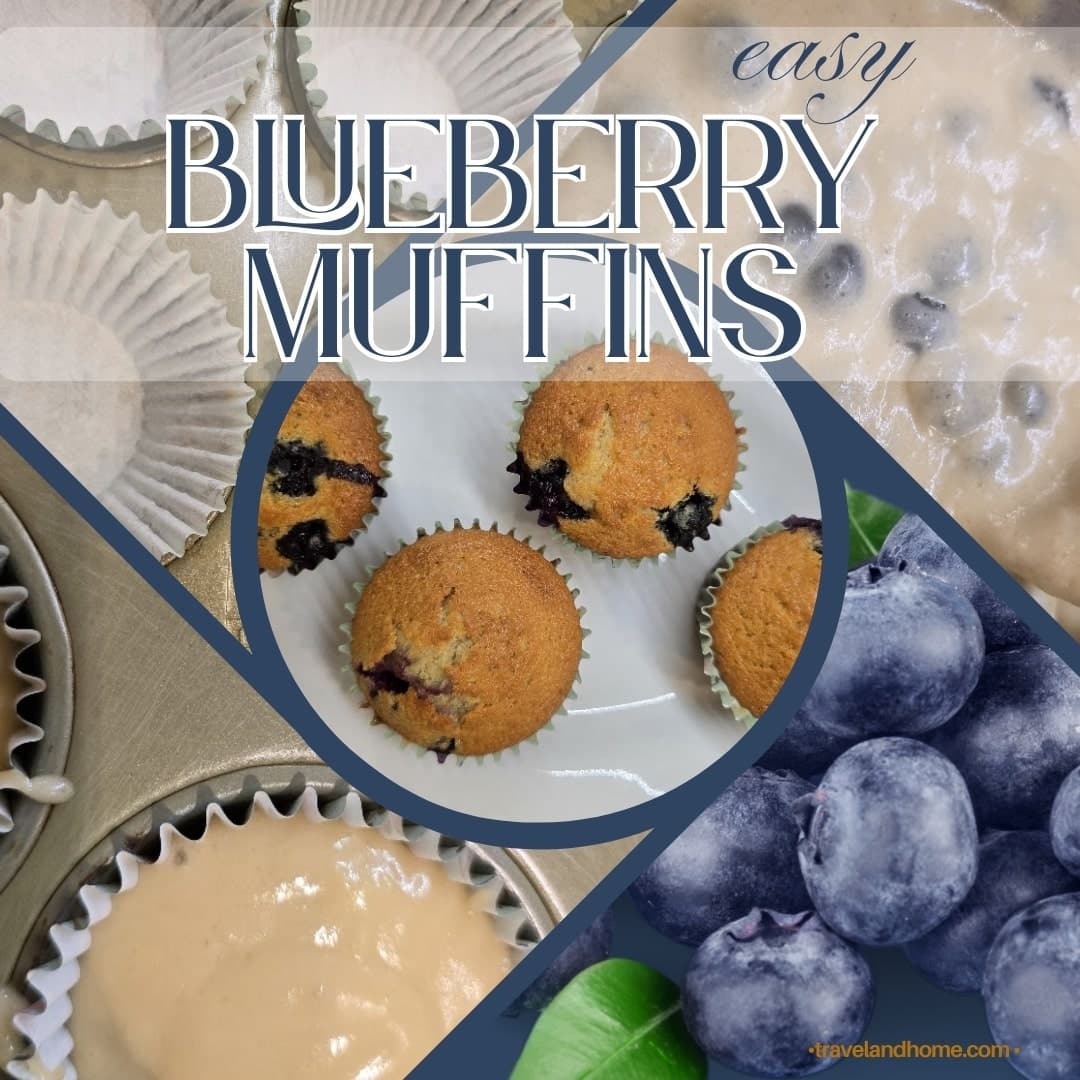 How to bake easy blueberry muffins recipe, American cuisine minBlueberry Muffins: A Sweet Slice of American Comfort