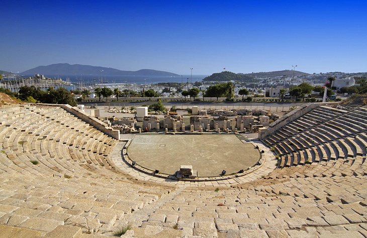 Bodrum Theatre with view - Bodrum Turkey