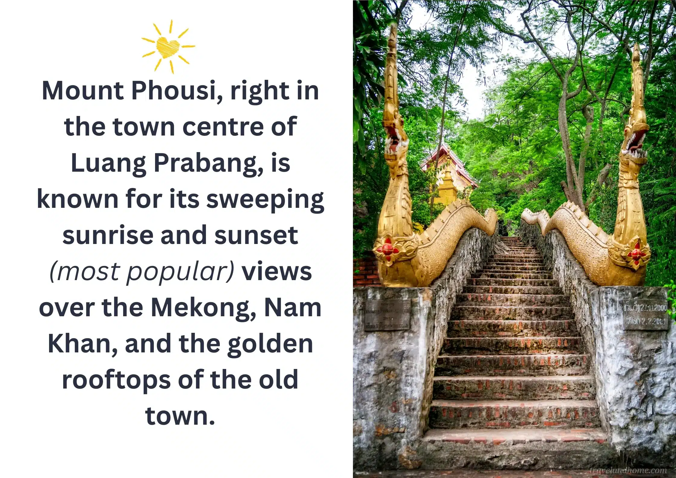 Mount Phousi, Luang Prabang, A Cultural And Spiritual Hidden GemThe Most Beautiful Ancient Town: Luang Prabang, Laos