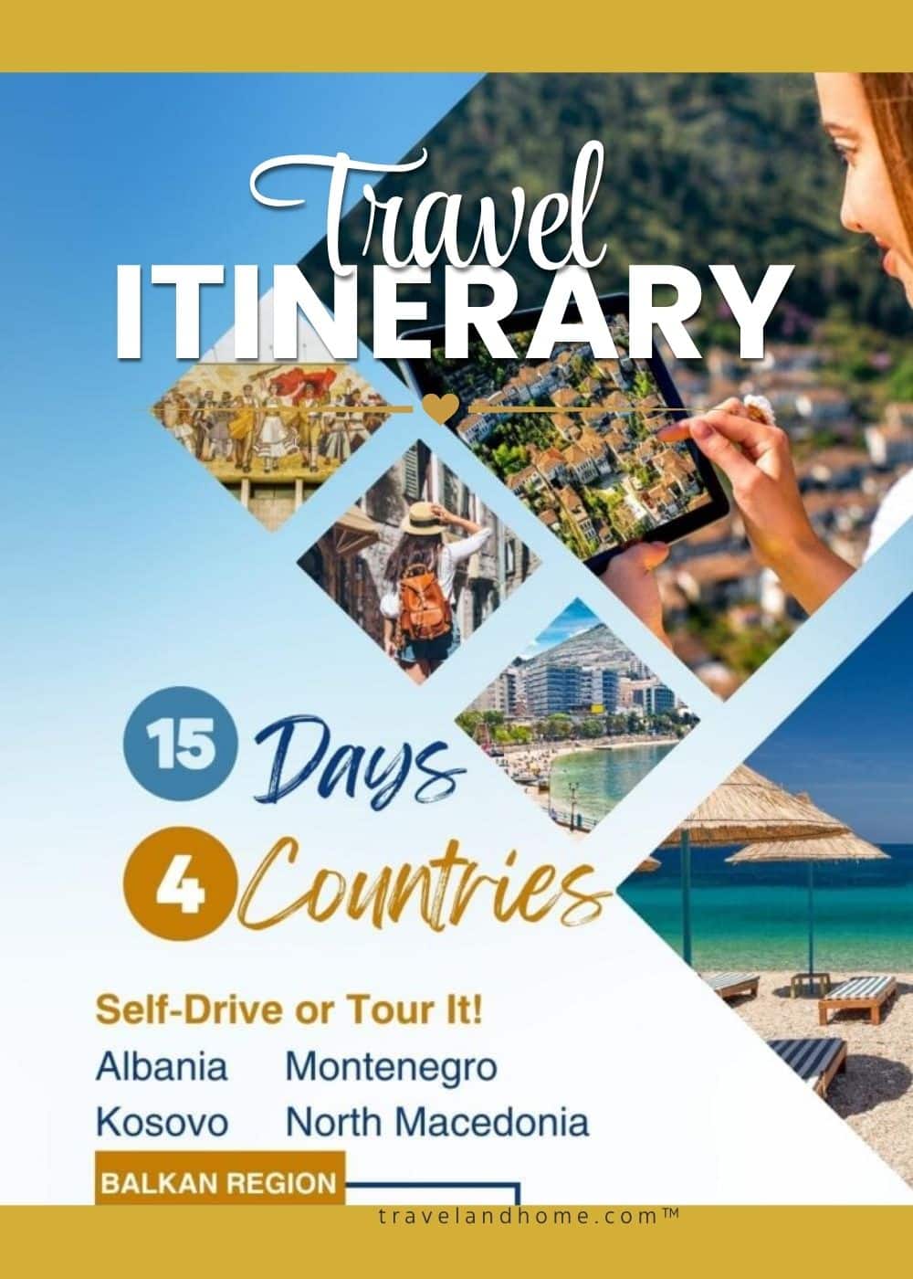 Self drive itinerary of Albania, Kosovo, North Macedonia, Montenegro