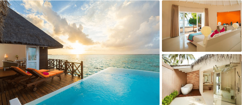 Sun Siyam Vilu Reef, All Inclusive, Free Transfer, Maldives Luxury Resorts, Beachfront, Private Beach