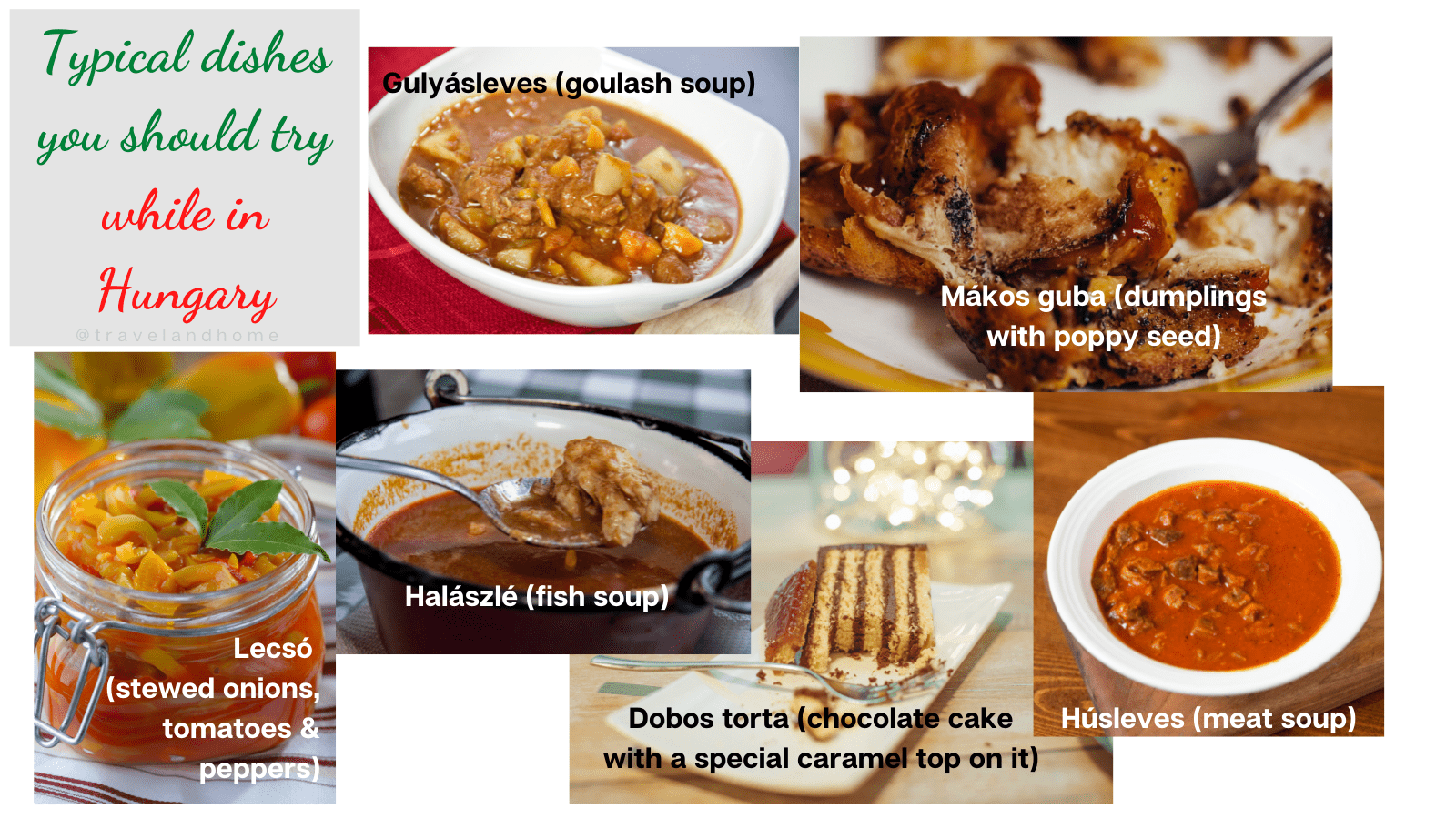 Typical dishes you should try while in Hungary Hungarian food