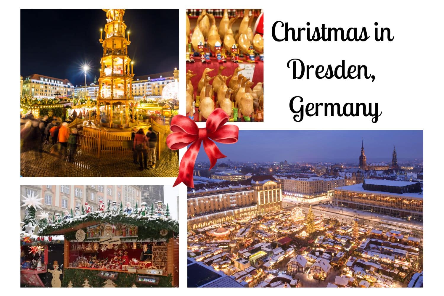 Christmas market in Dresden Germany
