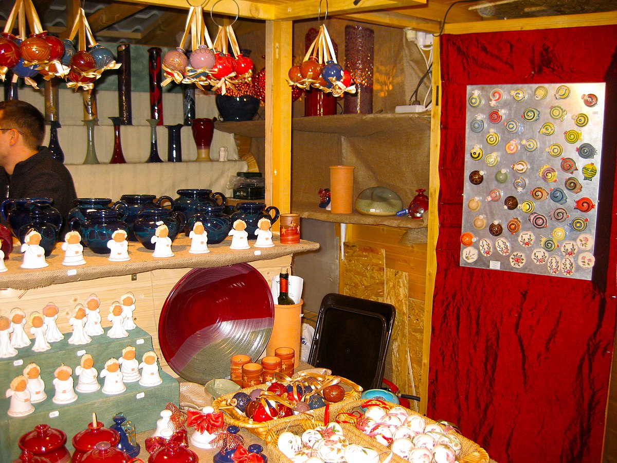 Budapest Christmas markets crafts shopping
