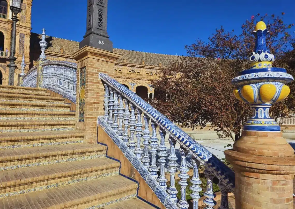 Discover Plaza de España in Seville, #travelandhome