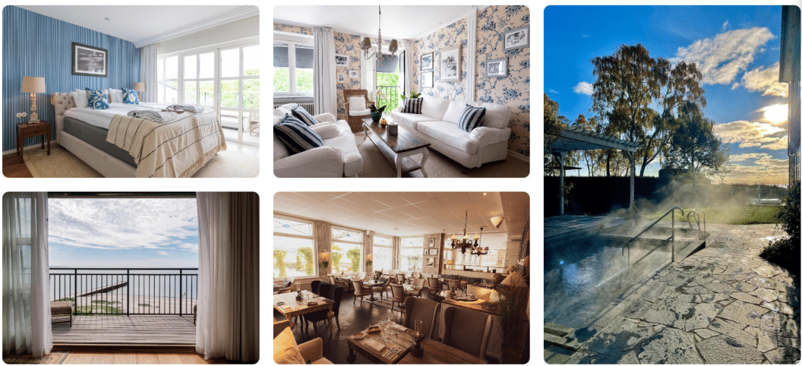 Ystad Saltsjöbad, Best hotels in Sweden