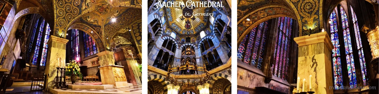 Aachen Cathedral in Aachen, Germany, One of The First 12 UNESCO World Heritage Sites