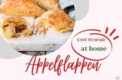 Appelflappen - easy recipe - apple triangles