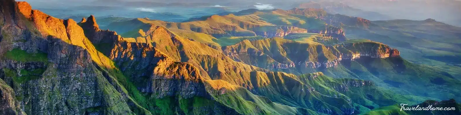 Drakensberg Amphitheatre in South Africa, KwaZulu-Natal Province