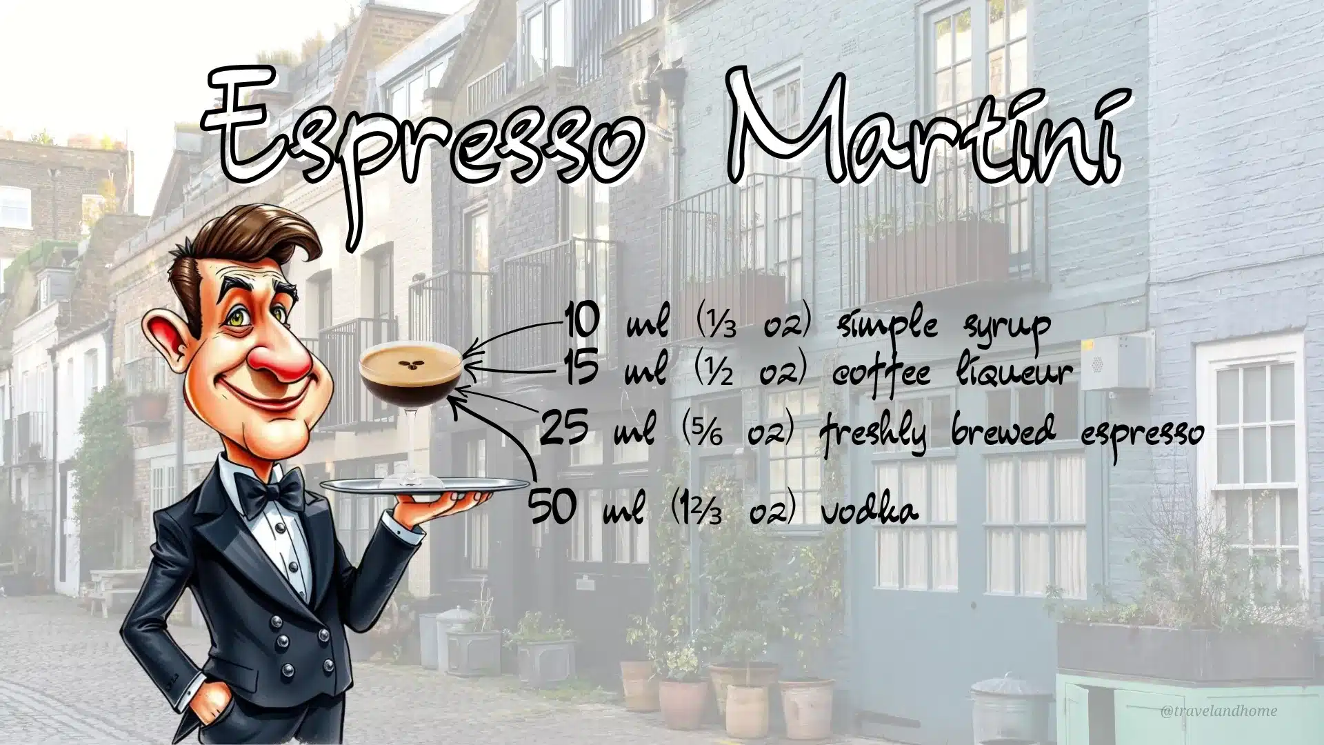 How To Make Espresso Martini, Ingredients, Cocktails, Recipe Card