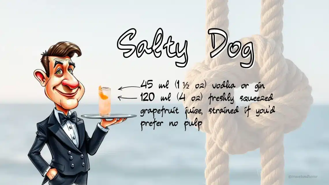 How To Make Salty Dog Cocktail Recipe, Ingredients, Cocktail Recipe Card