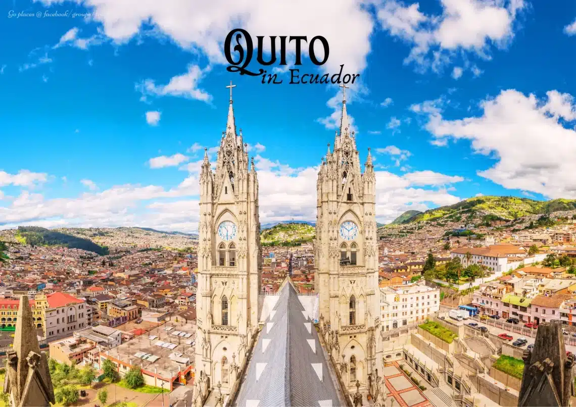 Quito in Ecuador, first dozen UNESCO World Heritage Sites
