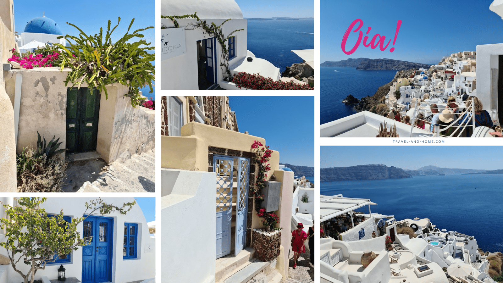 Visit Oia travel to Santorini iconic instagram destination in Greece most beautiful Greek Islands