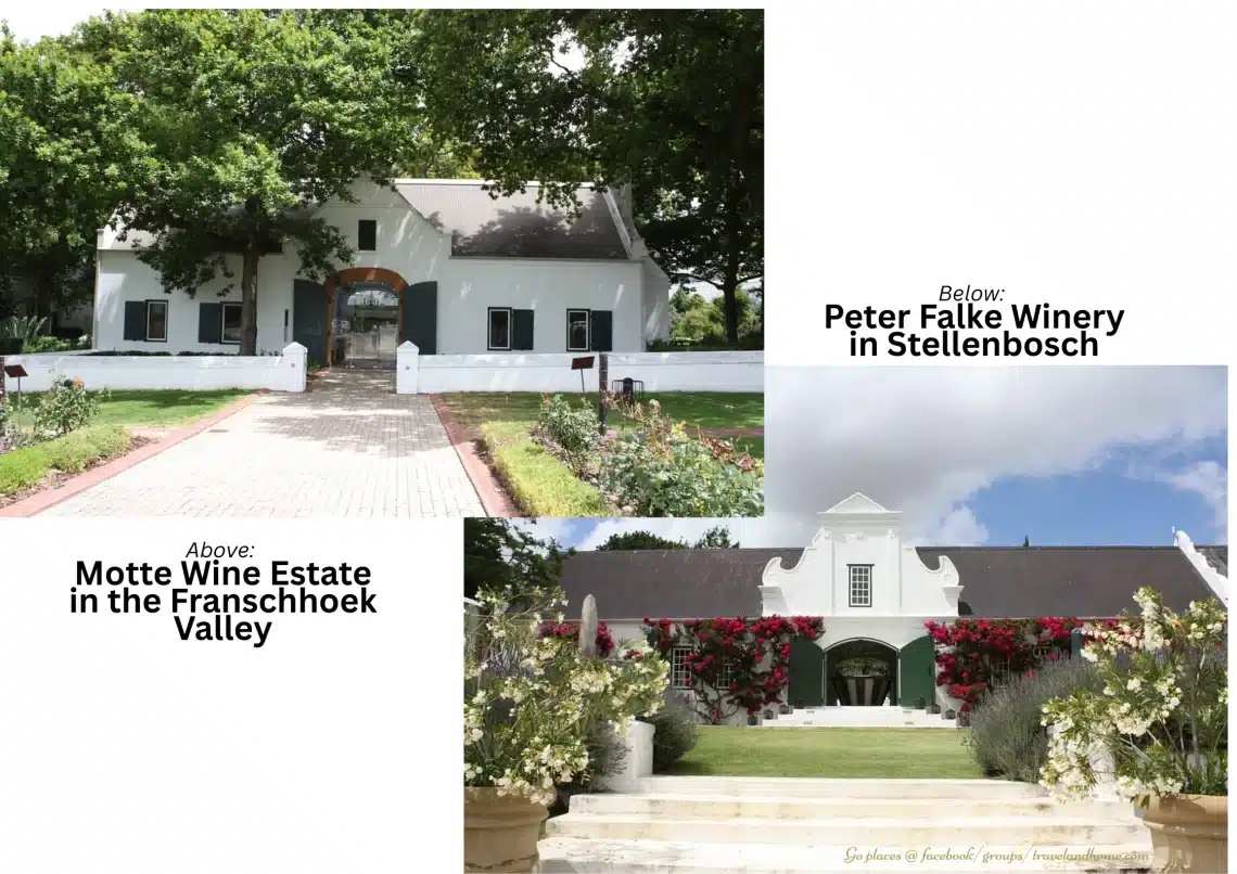 Where To See Beautiful Cape Dutch Architecture in the Western Cape Province