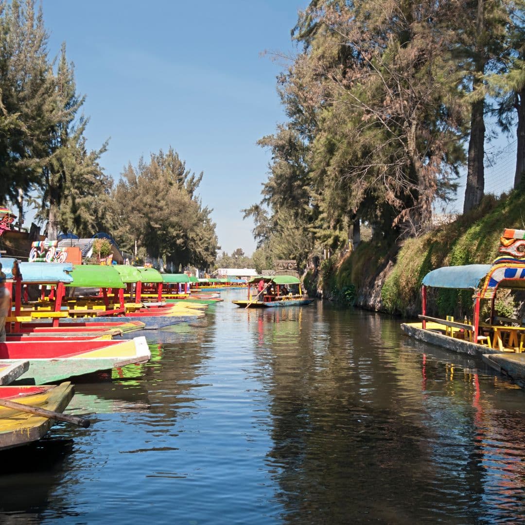 Xochimilco in Mexico