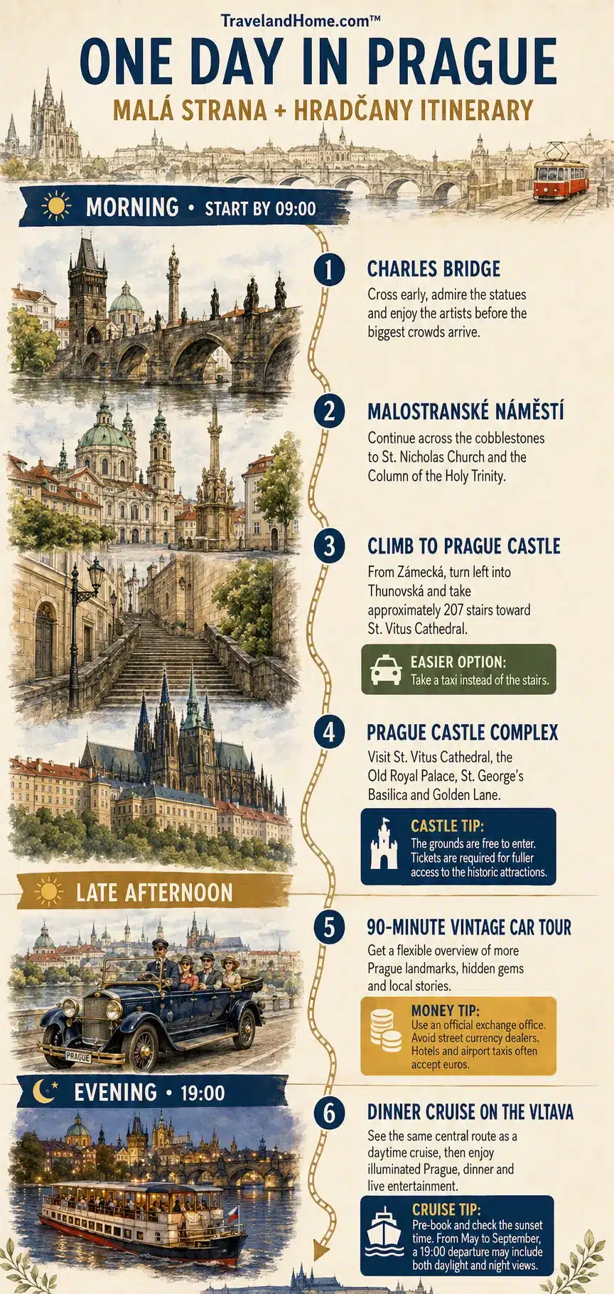 travelandhome one day prague itinerary