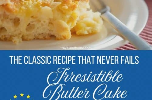 European Cuisine, how to make a butter cake, ingredients, instructions, recipe, travel and home