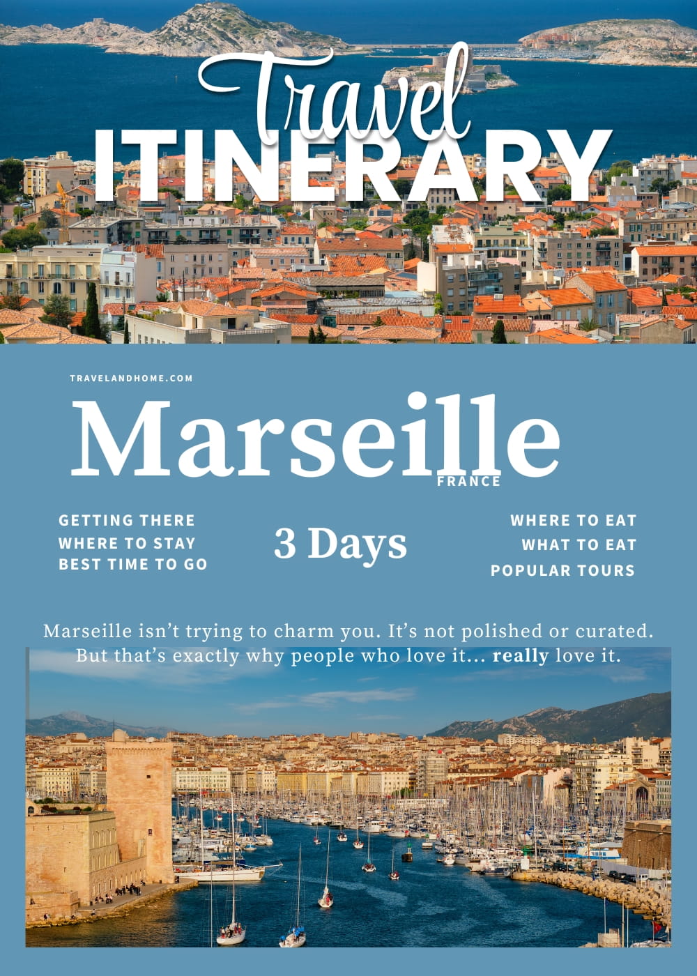 Marseilles travel itinerary, travel France