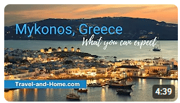 Mykonos Greece, video