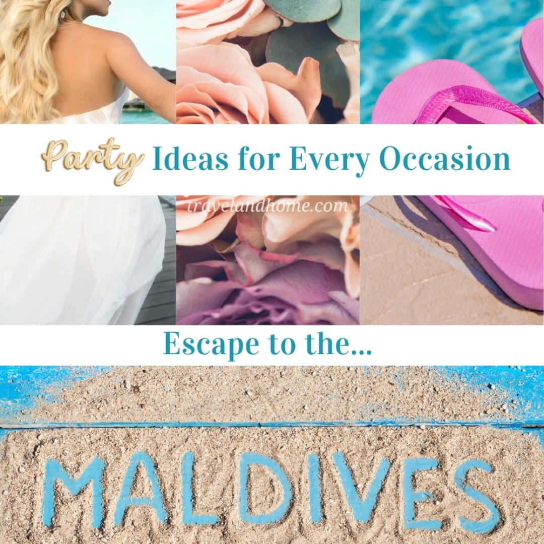 Staycation Maldives party planning guide