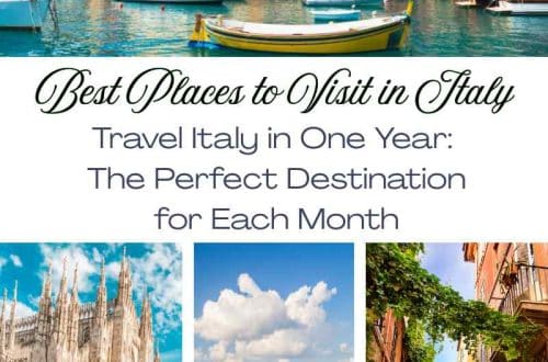 Travel Italy in One Year The Perfect Destination for Each Month