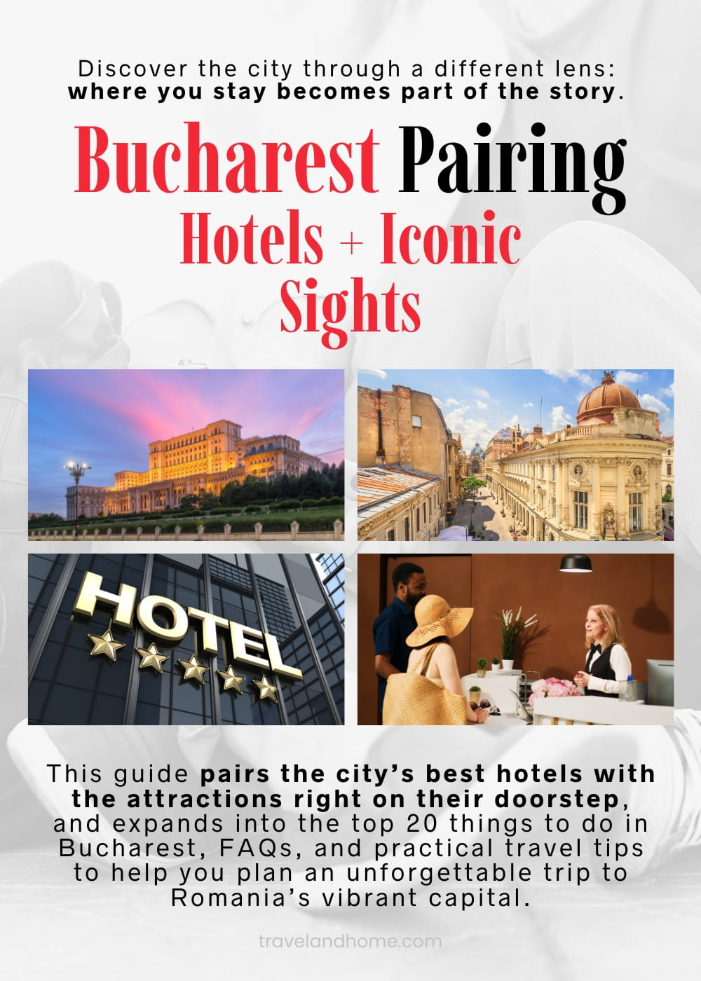 Bucharest hotels near sightseeing attractions and iconic landmarks, Romania