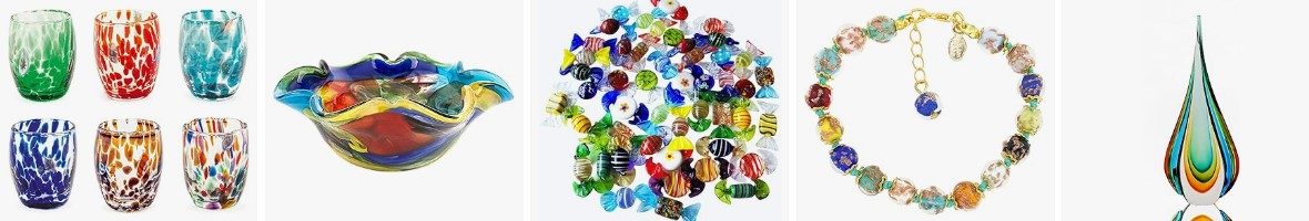Buy Murano glass from Amazon, Italian home