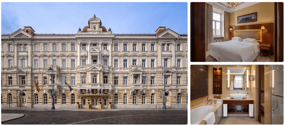 Grand Hotel Vilnius, best hotels in Vilnius
