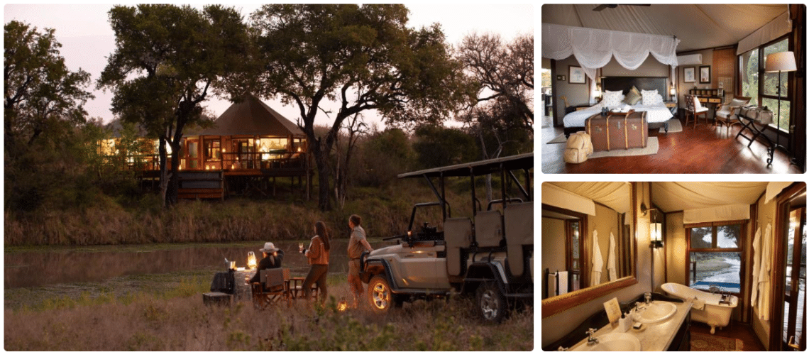 Hamiltons Tented Camp is inside Kruger National Park