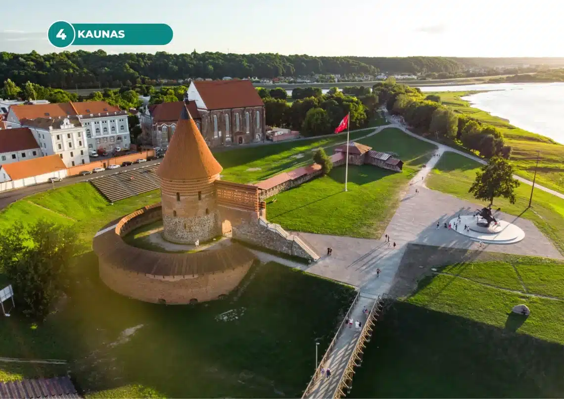 Kaunas, Castle, Top holiday destinations in Lithuania