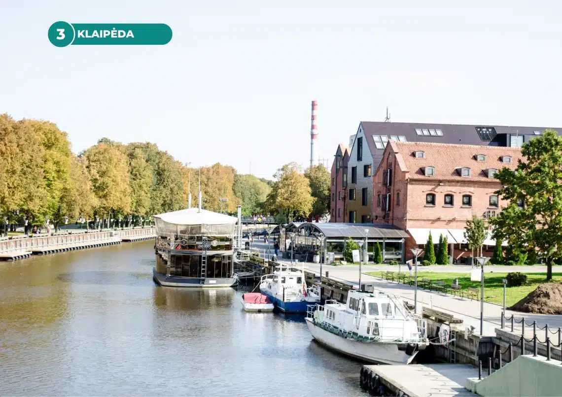 Klaipėda, Old Town, Top holiday destinations in Lithuania