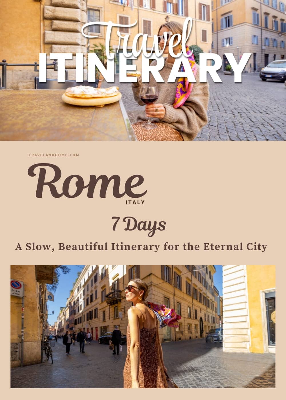 Rome Italy Travel Itinerary for 7 days, where to stay, what to do, eat